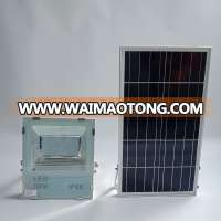 Dongguan factory ip66 3 years warranty smd3030 remote time control 100w solar led flood light